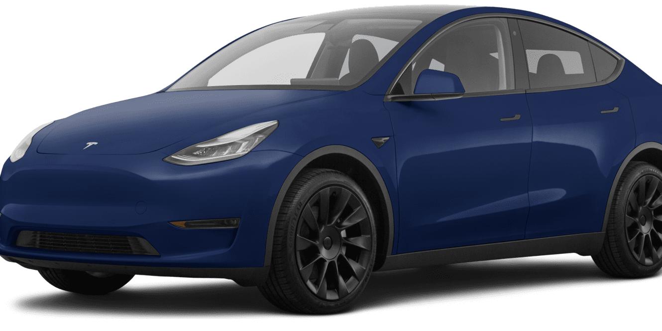 TESLA MODEL Y 2020 5YJYGDEFXLF000919 image